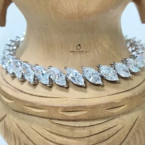 Marquise Cut Diamond Tennis Bracelet Lab Grown Diamond Bracelet Luxury Fine Jewelry Gift for Women Anniversary Wedding